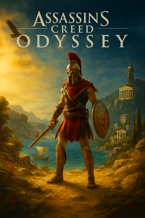 alt: "کاور بازی Assassins Creed Odyssey نسخه استیم"